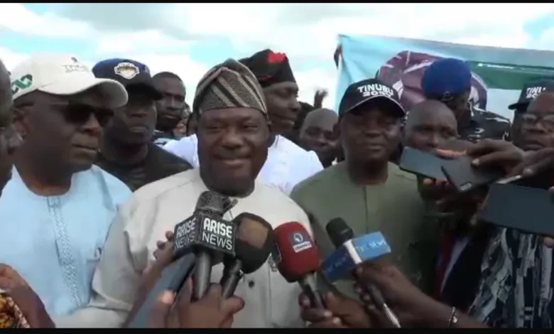 Akume warns against division in Benue APC, faults alleged diversion of materials 1 IMG 3701