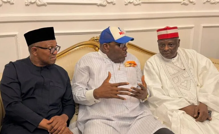 Peter Obi Seriake Dickson and Rabiu Kwankwaso 768x576 1