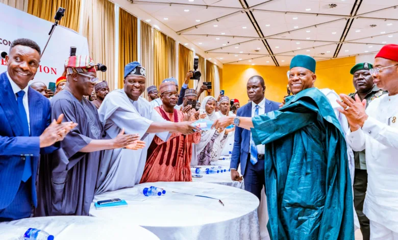 PHOTO NEWS: Shettima submits Tinubu’s APC nomination form 17 afec118c 87aa 4636 9ee5 75619a4d6575