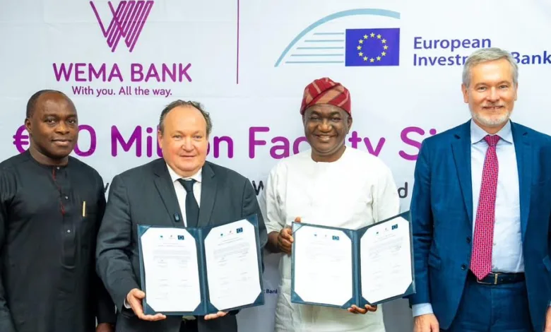 Wema Bank, EIB Global sign N78.5bn SME investment agreement 1 1 34