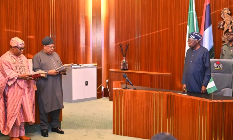 Tinubu swears in new Minister of Power, Minister of State for Foreign Affairs 3 2f954032 f57a 45bc 8078 03db40e30687