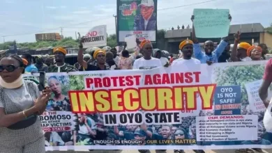 Protesters block road in Oyo over insecurity, demand Oriire abductees’ release 7 7b731f41 ecaa 4626 91d1 7ac104d16fb3