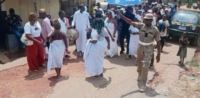Women invoke ancestral deities for release of Oyo kidnap victims 1 FB IMG 17807404667362