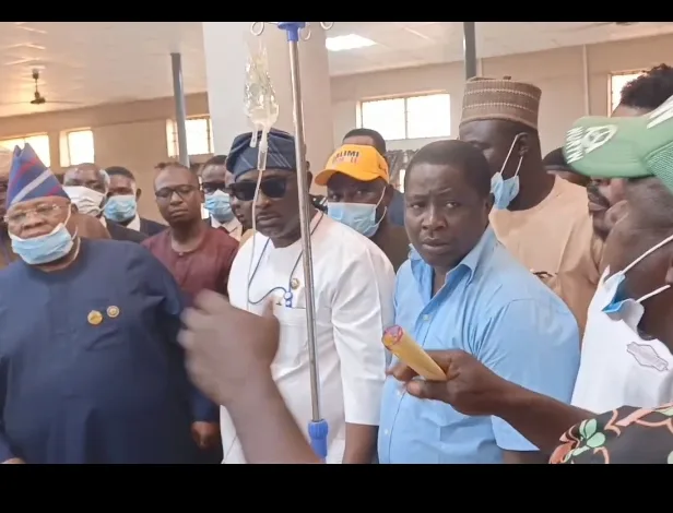 Osun crisis: Adeleke visits gunshot victims, blames APC supporters for violence 1 IMG 20260609 WA0035