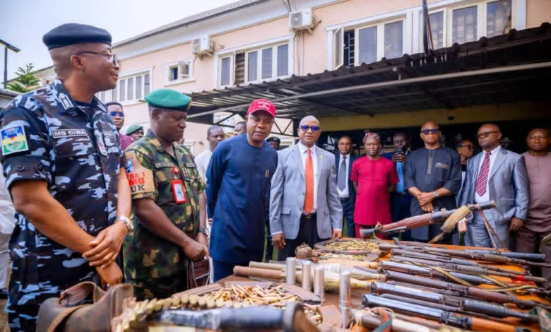 Enugu security operatives capture six gunmen, recover grenades, AK-47s 1 IMG 20260613 WA0005