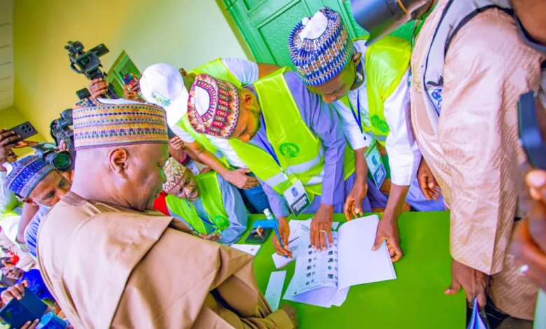 Inuwa hails peaceful conduct, voter turnout in Gombe council polls 1 IMG 20260627 WA0023