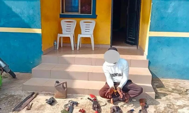 LNSC arrests suspected gunrunner, recovers firearms in Lagos community 1 IMG 20260627 191857 6 x 4 inch