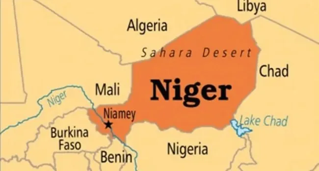 Heavy gunfire reported at Niamey International Airport 1 Niger Republic Map