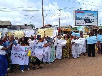 Ondo youths, APC women protest alleged imposition of National Assembly candidates 1 e28f7ad4 60cd 4f48 bfc7 cec180eae2ae