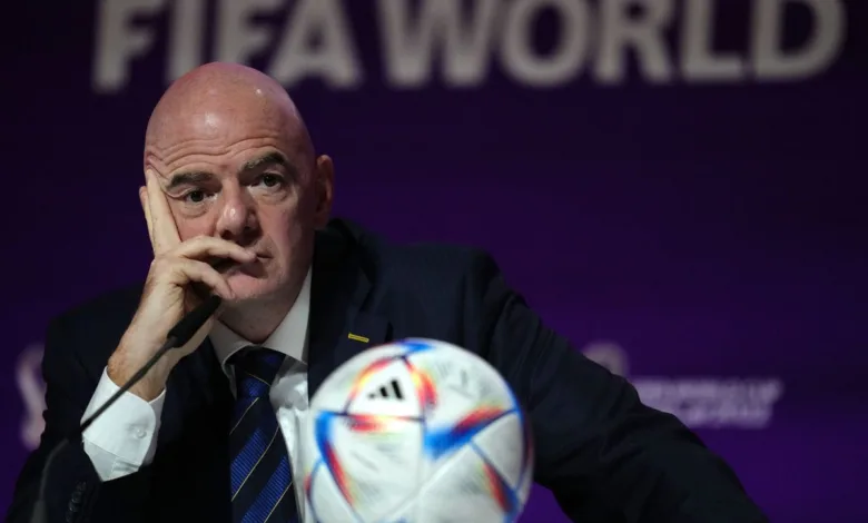 2030 World Cup expansion gains momentum as FIFA hints at 64 teams 1 0 FIFA Technical Study Group Presentation FIFA World Cup 2022 Main Media Centre