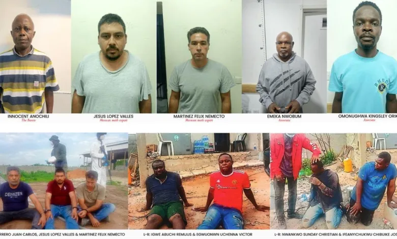 NDLEA arraigns suspects over ₦480bn clandestine meth lab in Ogun 1 45b44e27 cce8 4b1a a740 0b9bd6e77c11