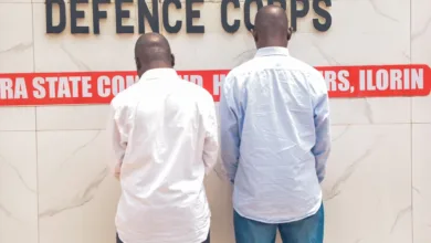 NSCDC arrests two over alleged theft, vandalism in Ilorin 9 5b4d96ac e44a 4625 8767 d6ef108037d7