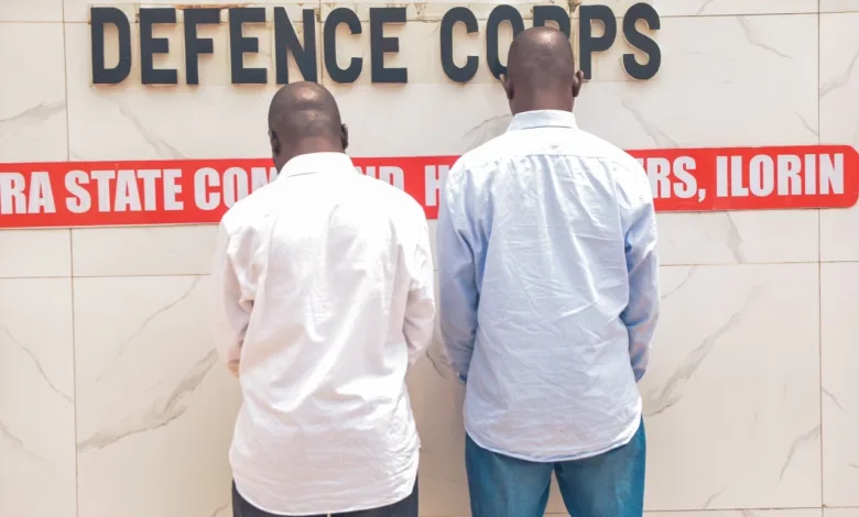 NSCDC arrests two over alleged theft, vandalism in Ilorin 1 5b4d96ac e44a 4625 8767 d6ef108037d7