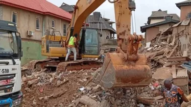 3 dead, 12 rescued after Ogun building disaster 7 Ajuwon collapse