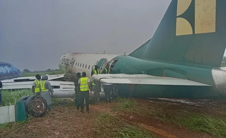 Enugu Air incident at Benin Airport: Matters arising — by Kelechi Deca 1 Enugu air skid off 1784824708 768x578 1
