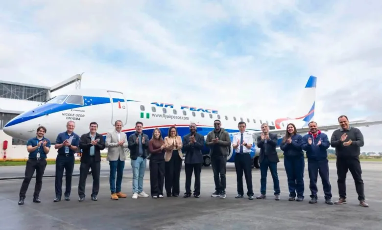 Air Peace receives first Embraer E175 to strengthen regional operations 1 IMG 20260701 WA0006