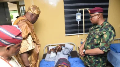 PHOTO NEWS: Soun of Ogbomoso visits rescued schoolchildren, teachers at Ibadan hospital 10 IMG 20260711 WA0025