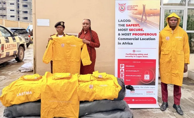 LSSTF enhances traffic management with 300 raincoats donation to LASTMA 1 IMG 20260729 WA0003 768x536 1