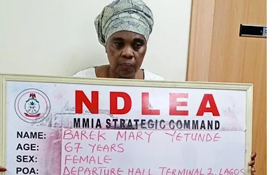 NDLEA arrests Nigerian-British grandma with 13kg cocaine at Lagos airport 7 IMG 1770
