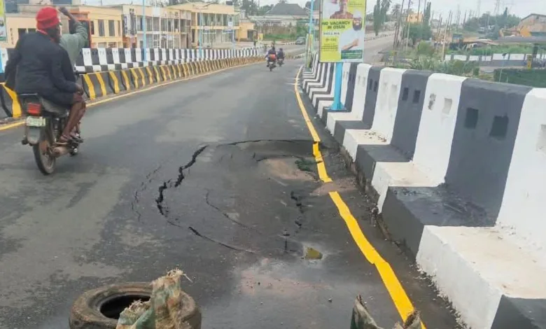 Concern as section of newly commissioned flyover subsides in Osun 1 IMG 20260724 131241 6 x 4 inch