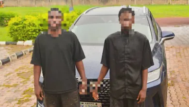 Police recover stolen Lexus SUV, arrest two suspects in Ondo 3 IMG 2175