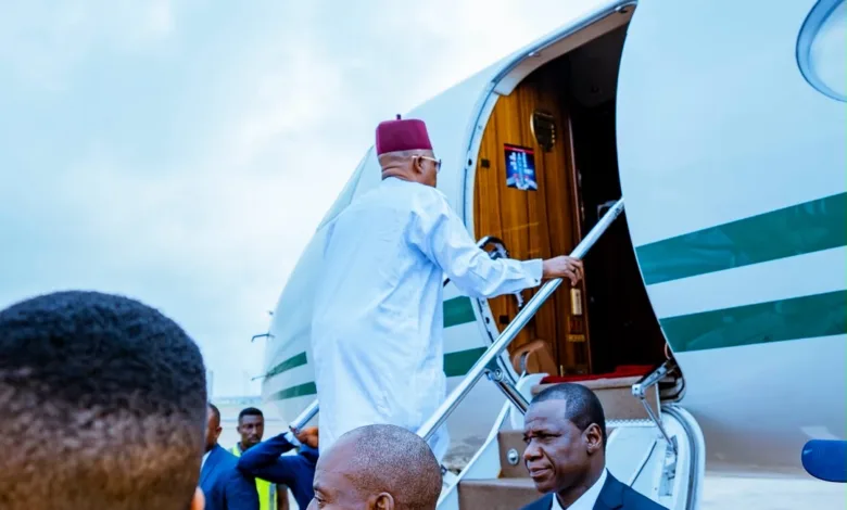 VP Shettima departs Abuja for 69th ECOWAS summit in Freetown 1 be2083e5 a7ad 4dd4 a67b 0fe764236568