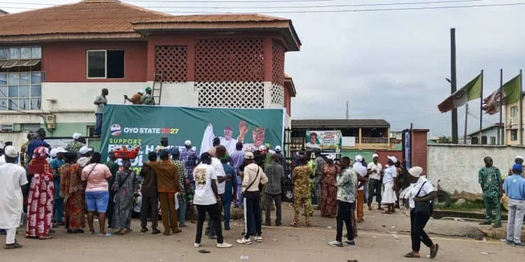 Anxiety rocks Oyo PDP as Wike-backed faction claims takeover of secretariat 1 image 18