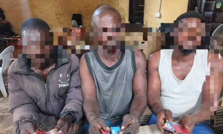 Police nab three suspected ATM fraudsters, recover 16 cards in Ekiti 1 7d8be222 047c 4233 bb08 137bd2867f47