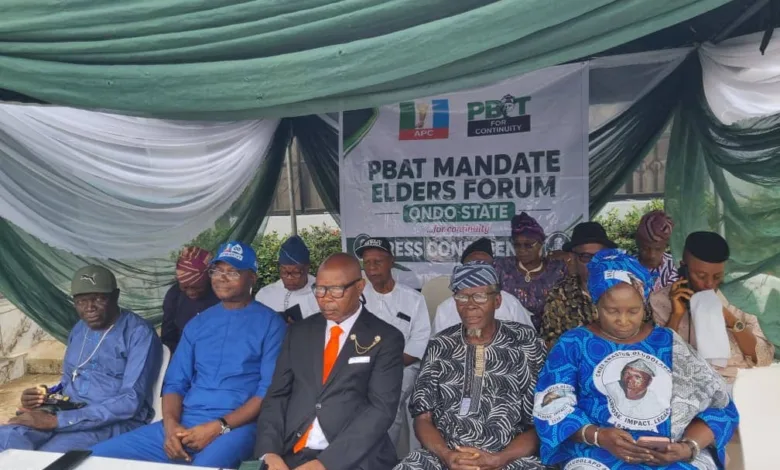Ondo APC elders reject reconciliation committee, fault Poroye's appointment 1 93cdac89 6649 45d7 abd0 4156f54e8fcf
