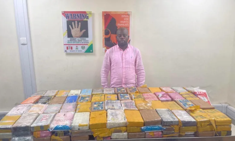NDLEA nabs Lagos socialite KC Luxury with N39bn cocaine shipment 1 FB IMG 1787090631010