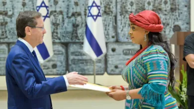 Nigeria's ambassador presents credentials to Israeli President Herzog 7 IMG 20260804 WA0018