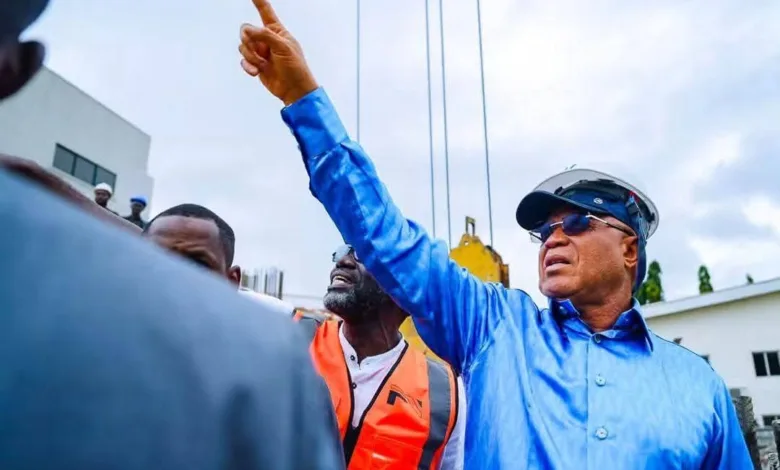 Eno assures completion of 18-storey Ibom Towers by August 2027 1 IMG 20260808 WA0005