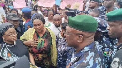 Women protest against political violence in Osun, demand credible election 4 IMG 20260810 WA0012