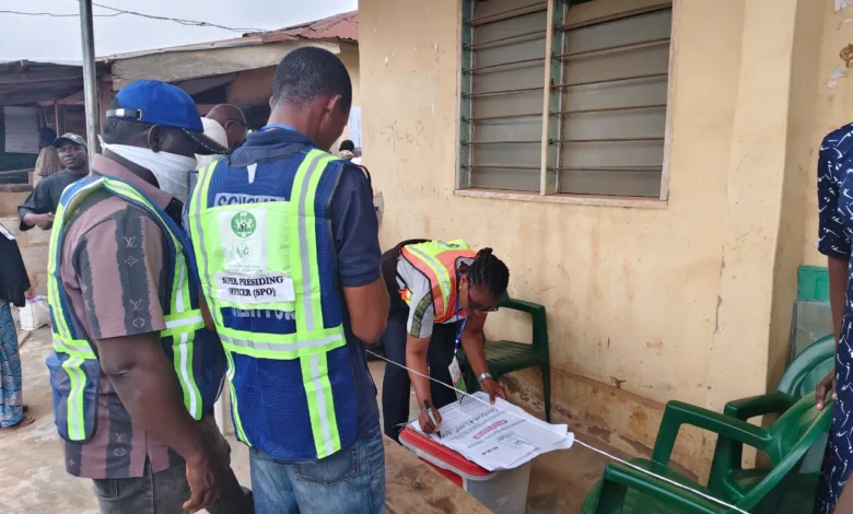 Osun 2026: INEC officials, voters arrive early at Ede North polling unit 3 IMG 20260815 WA0010