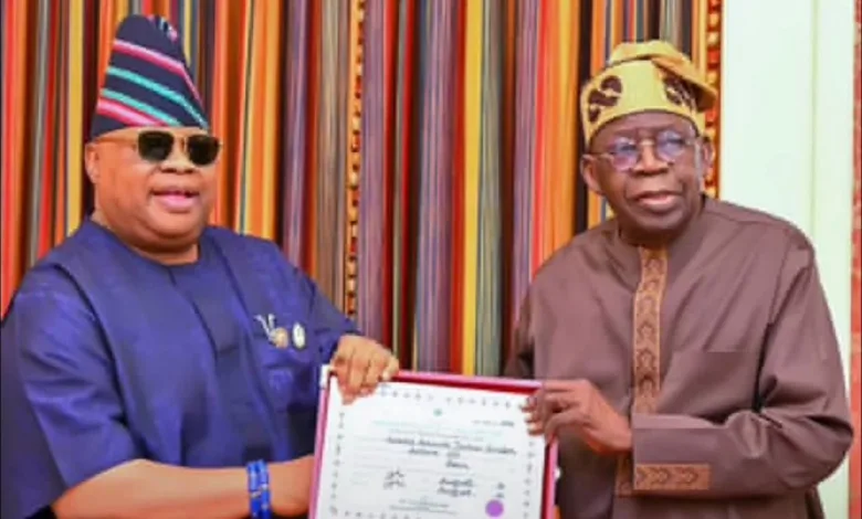 JUST IN: Adeleke in closed-door meeting with Tinubu at Presidential Villa 1 IMG 20260820 WA0016