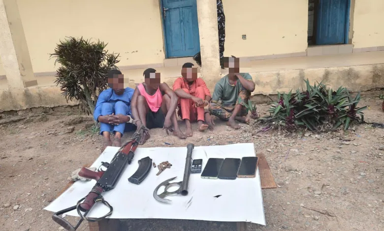 Police arrest four suspects over Ikire shooting, recover AK-47 rifle 1 IMG 20260827 170635 6 x 4 inch