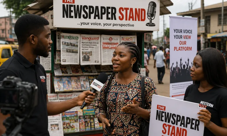 Western Post unveils new vox pop programme, ‘The Newspaper Stand’ 1 IMG 2486