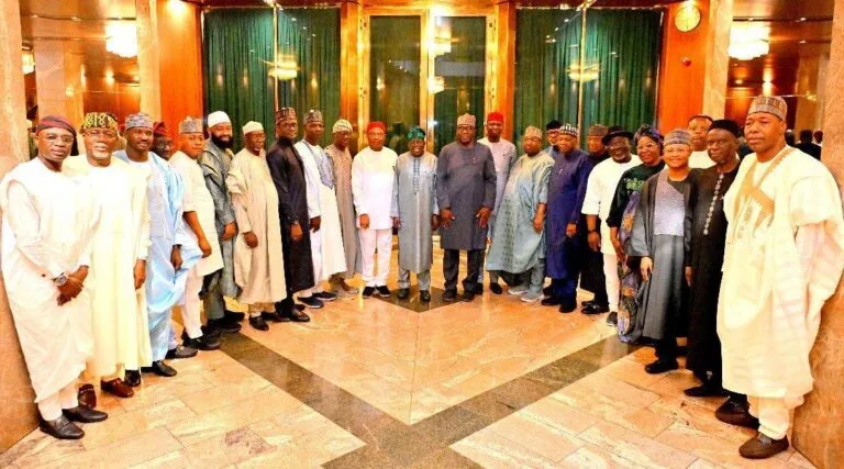 Tinubu and APC governors 768x427 1