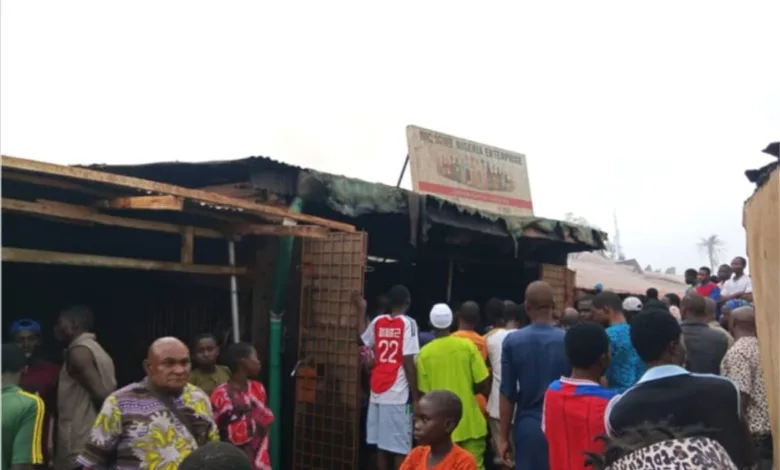 Ondo market hit by fire weeks after major blaze 1 a1426b3f 5991 4482 86e5 0895bf222274