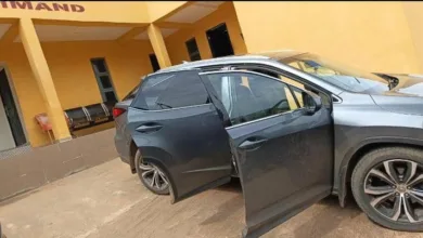 Oyo police intercept alleged car thieves, recover Lexus SUV 7 ed5927c4 dcda 4efc 8801 f91a939581cb