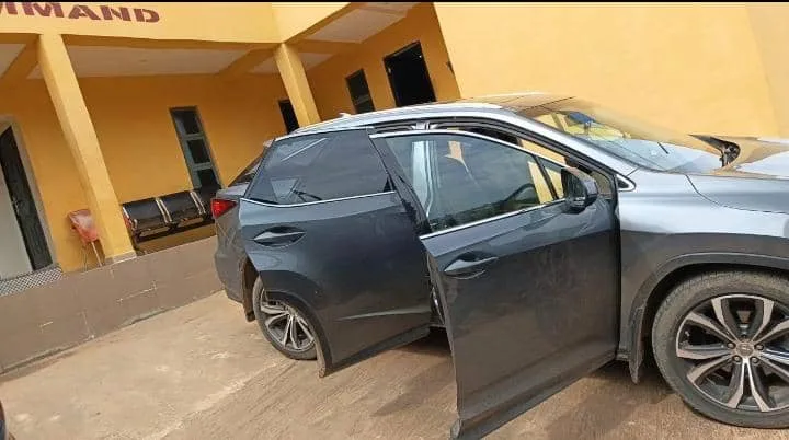 Oyo police intercept alleged car thieves, recover Lexus SUV 1 ed5927c4 dcda 4efc 8801 f91a939581cb