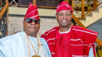 VIDEO: Adeleke, deputy prostrate before elder brother, Deji, after victory 4 images 2026 08 20T122007.255