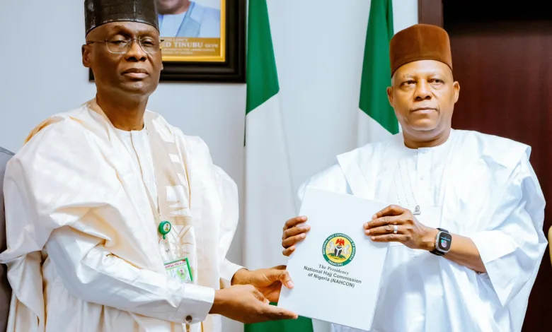 Shettima receives 2026 Hajj report, commends NAHCON over improved operations 1 51e6a21f d6d1 4548 ae7b 4fcd32cc64e7