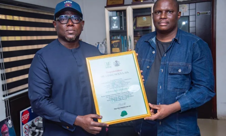 NISCN honours Lagos Safety Commission DG as Senior Safety Advocate 1 IMG 20260924 WA0473