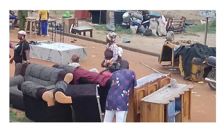 VIDEO: Flood displaces residents, disrupts movement in parts of Osogbo 1 IMG 20260930 WA0021