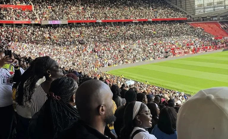 Nigerian pastor Jerry Eze leads thousands in prayer at Old Trafford 1 IMG 20260927 001204 6 x 4 inch