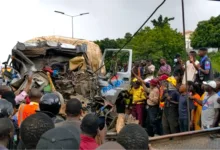 Otedola Crash: Trapped victim rescued as gridlock hits toll gate 2 Otedola Bridge Accident