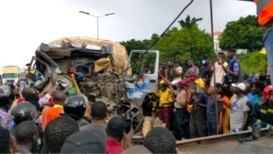 Otedola Crash: Trapped victim rescued as gridlock hits toll gate 6 Otedola Bridge Accident