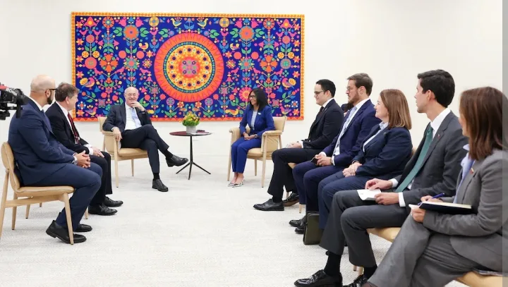 Venezuelan delegation in NY seeks debt, energy deals 1 Screenshot 20260922 101636