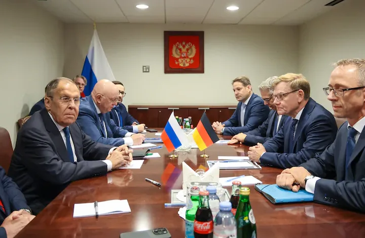 German foreign minister says Lavrov meeting driven by Russia security concerns 1 YRUAYVUEPVNVBIM4CDQW3ANBZE